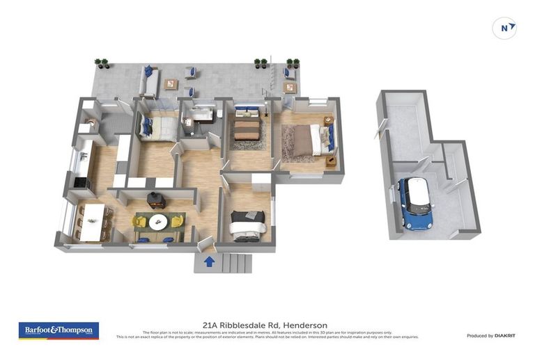 Photo of property in 21a Ribblesdale Road, Henderson, Auckland, 0612