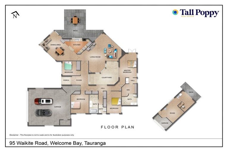 Photo of property in 95 Waikite Road, Welcome Bay, Tauranga, 3175