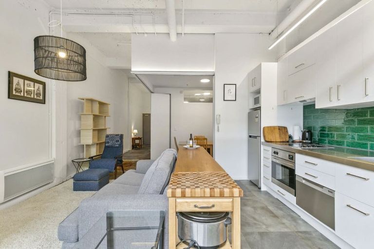 Photo of property in Croxley Mill Apartments, 105/33 Frederick Street, Te Aro, Wellington, 6011