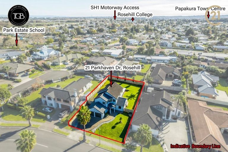 Photo of property in 21 Parkhaven Drive, Rosehill, Papakura, 2113