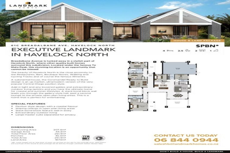 Photo of property in 61c Breadalbane Avenue, Havelock North, 4130