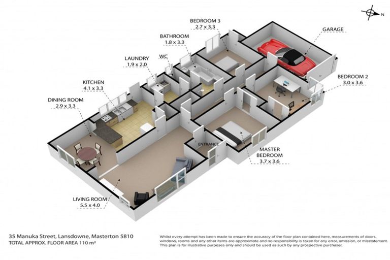 Photo of property in 35 Manuka Street, Lansdowne, Masterton, 5810