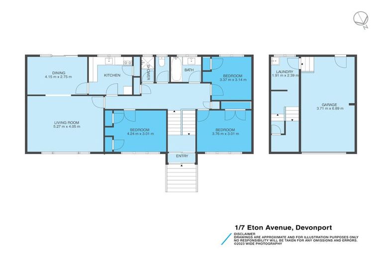 Photo of property in 1/7 Eton Avenue, Devonport, Auckland, 0624