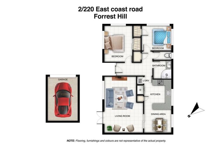 Photo of property in 2/220 East Coast Road, Forrest Hill, Auckland, 0620