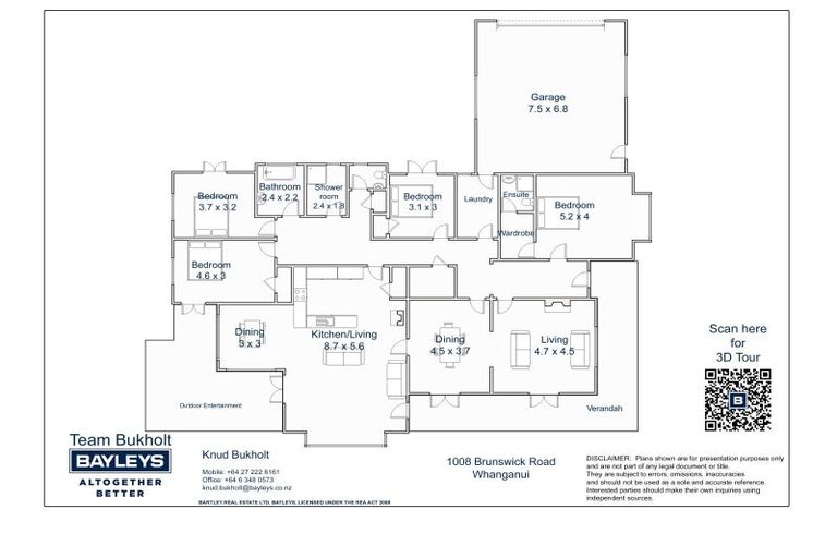 Photo of property in 1008 Brunswick Road, Brunswick, Whanganui, 4571