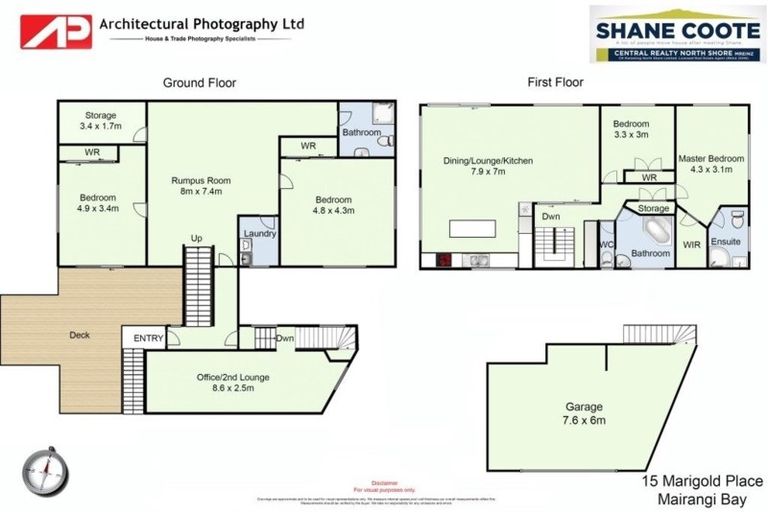 Photo of property in 15a Marigold Place, Mairangi Bay, Auckland, 0630