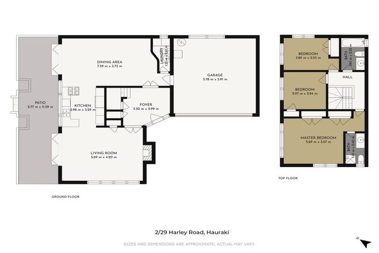 Photo of property in 1/29 Harley Road, Takapuna, Auckland, 0622