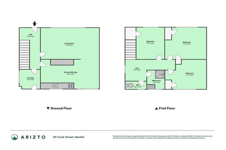 Photo of property in 20 Cook Street, Marfell, New Plymouth, 4310