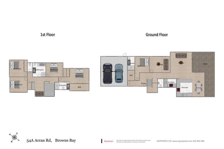 Photo of property in 54a Arran Road, Browns Bay, Auckland, 0630