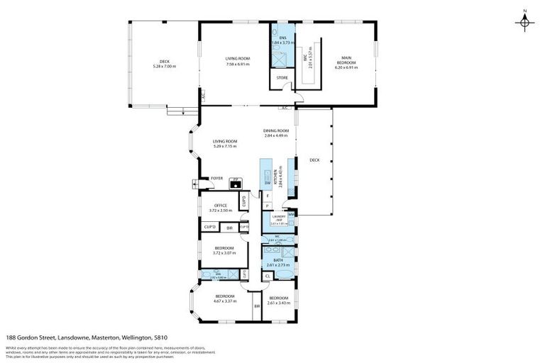 Photo of property in 188 Gordon Street, Lansdowne, Masterton, 5810