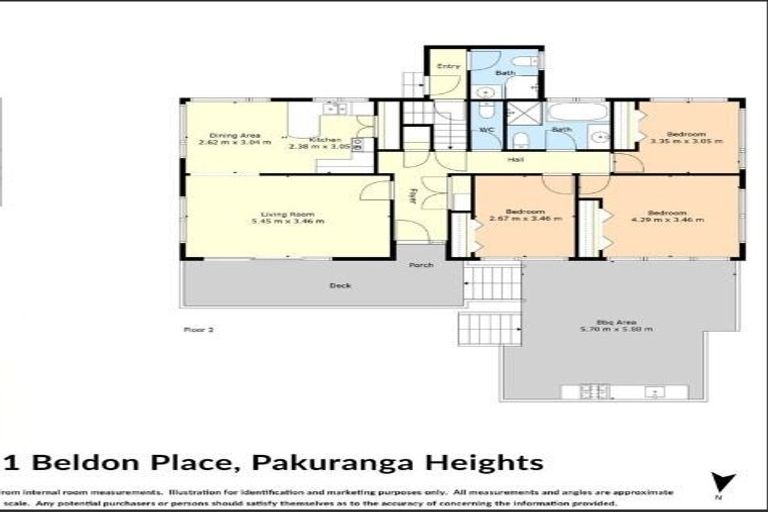Photo of property in 1 Beldon Place, Pakuranga Heights, Auckland, 2010