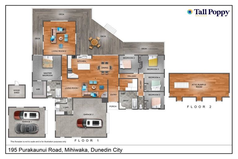 Photo of property in 195 Purakaunui Road, Mihiwaka, Port Chalmers, 9081