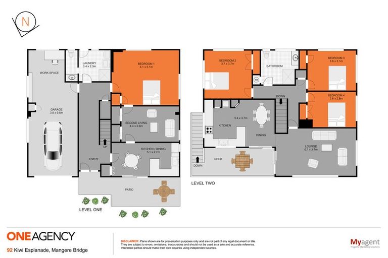 Photo of property in 92 Kiwi Esplanade, Mangere Bridge, Auckland, 2022