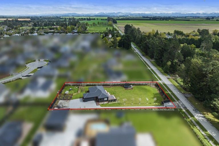 Photo of property in 1719 Hoskyns Road, Kirwee, 7571