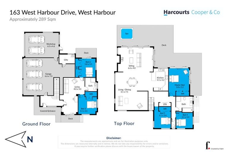 Photo of property in 163 West Harbour Drive, West Harbour, Auckland, 0618
