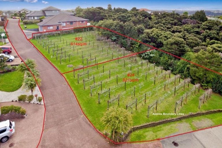 Photo of property in 24 Lorikeet Place, Unsworth Heights, Auckland, 0632