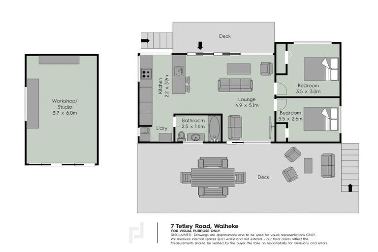 Photo of property in 7 Tetley Road, Surfdale, Waiheke Island, 1081