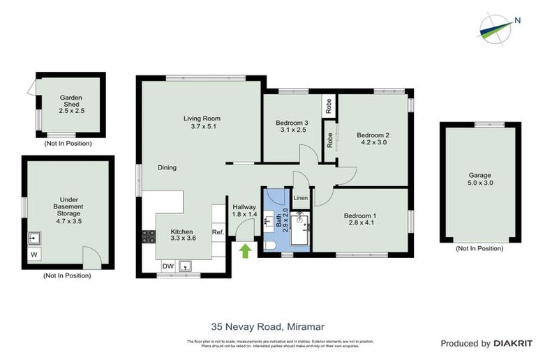 Photo of property in 35 Nevay Road, Miramar, Wellington, 6022