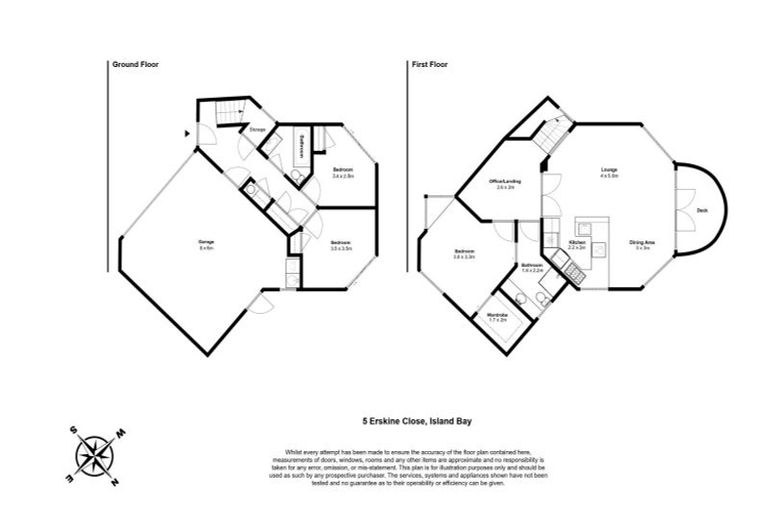 Photo of property in 5 Erskine Close, Island Bay, Wellington, 6023