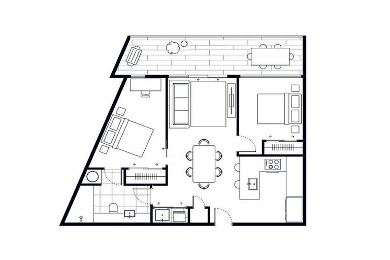 Photo of property in Amaia, 417/48 Esmonde Road, Takapuna, Auckland, 0622