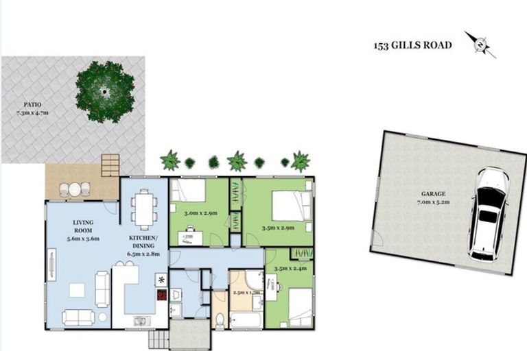 Photo of property in 153 Gills Road, Half Moon Bay, Auckland, 2014