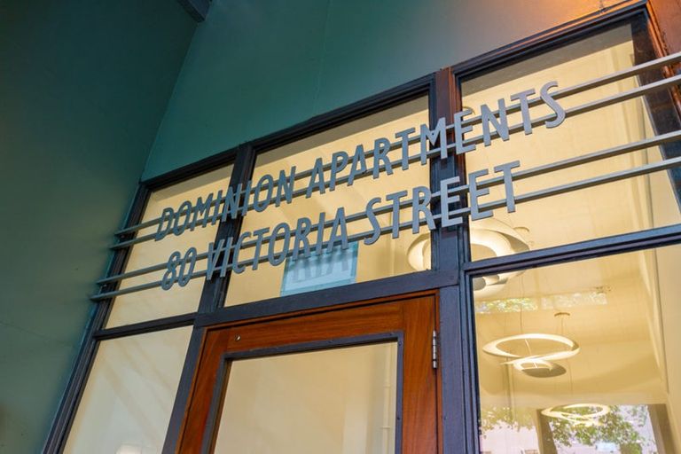 Photo of property in Dominion Apartments, 14/80 Victoria Street, Wellington Central, Wellington, 6011