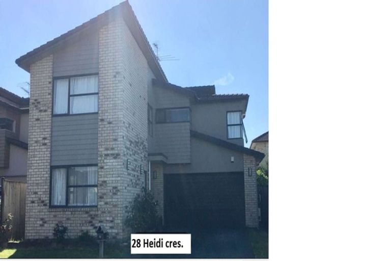 Photo of property in 28 Heidi Crescent, Flat Bush, Auckland, 2016