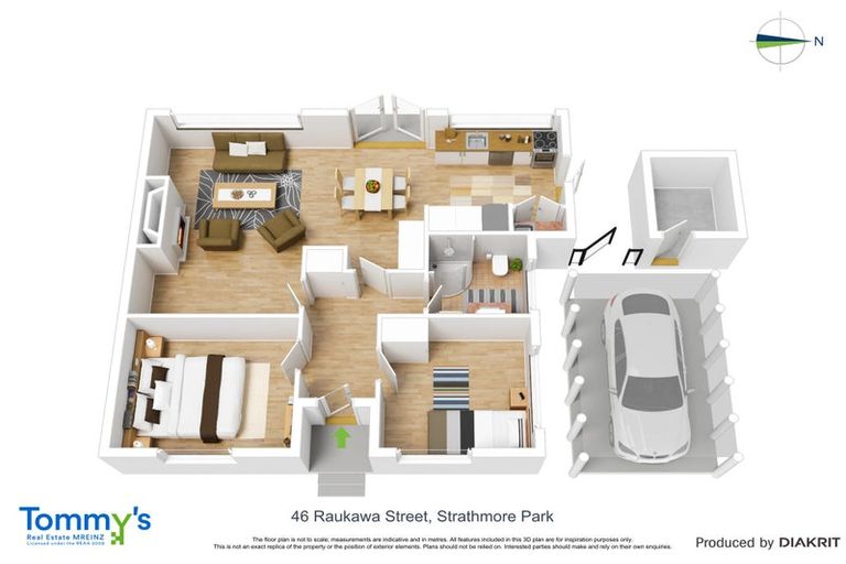 Photo of property in 46 Raukawa Street, Strathmore Park, Wellington, 6022