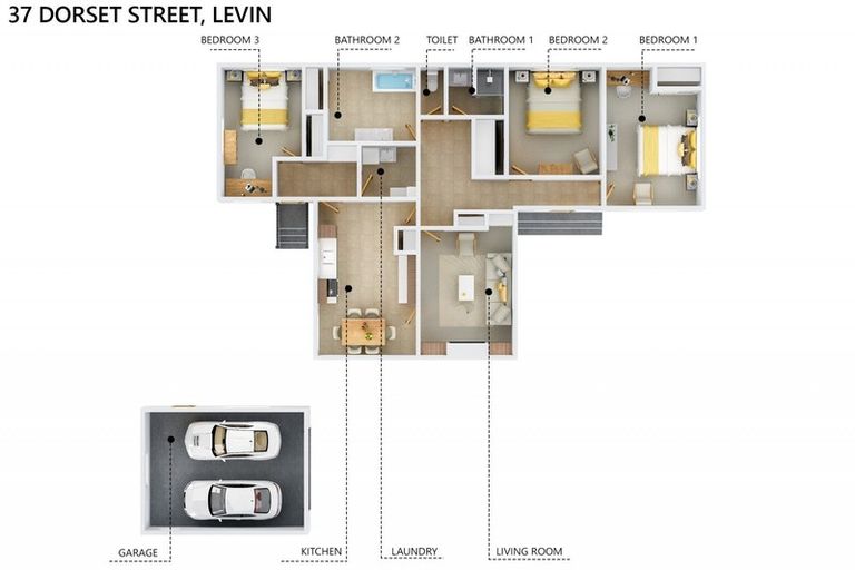 Photo of property in 37 Dorset Street, Levin, 5510