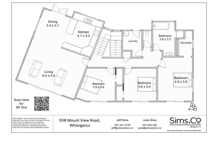 Photo of property in 93b Mount View Road, Bastia Hill, Whanganui, 4500