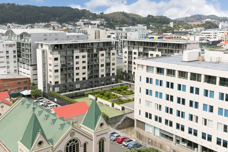 Photo of property in Sanctum Apartments, 54/10b Ebor Street, Te Aro, Wellington, 6011