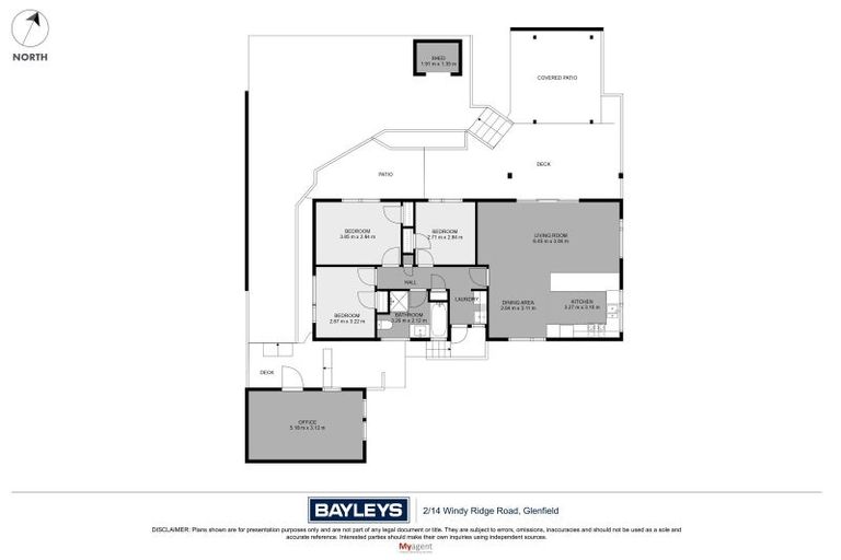 Photo of property in 2/14 Windy Ridge Road, Glenfield, Auckland, 0629