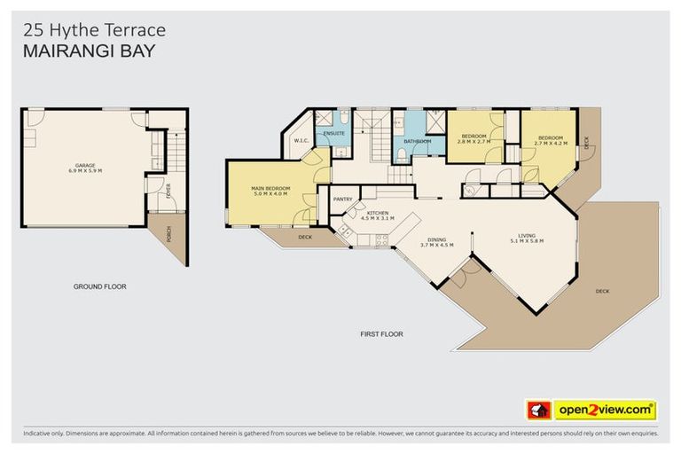 Photo of property in 1/25 Hythe Terrace, Mairangi Bay, Auckland, 0630