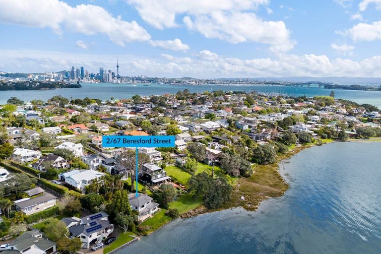 Photo of property in 2/67 Beresford Street, Bayswater, Auckland, 0622