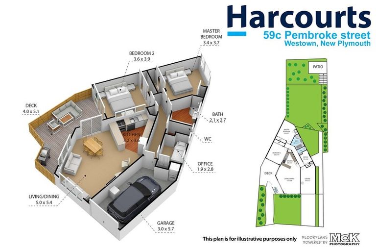 Photo of property in 59c Pembroke Street, Westown, New Plymouth, 4310