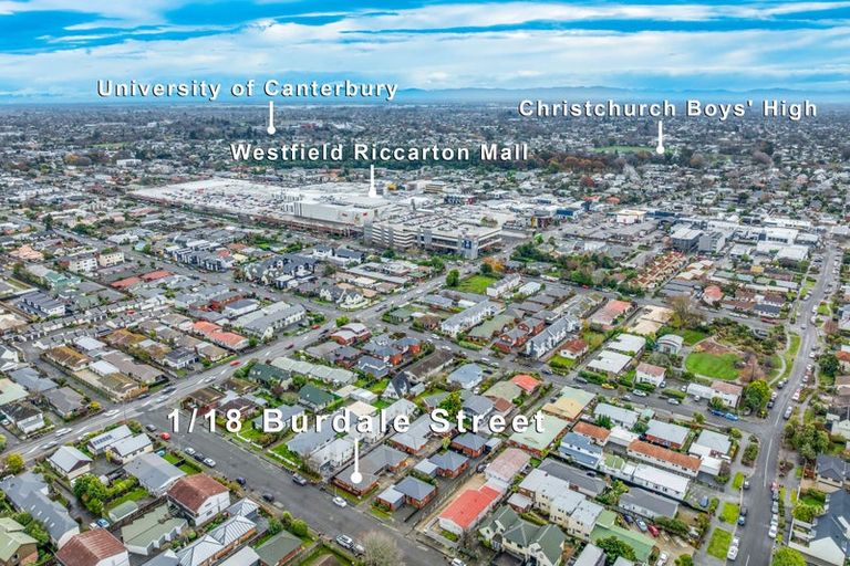 Photo of property in 1/18 Burdale Street, Riccarton, Christchurch, 8011