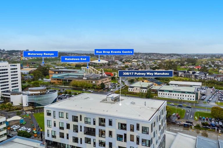 Photo of property in Twin Towers, 302/17 Putney Way, Manukau, Auckland, 2104