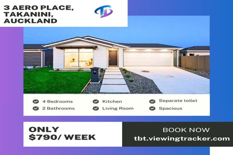 Photo of property in 3 Aero Place, Takanini, 2112