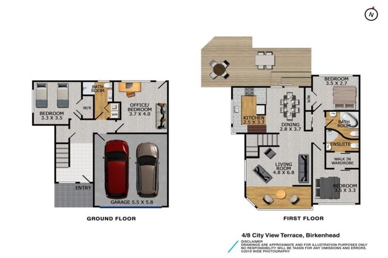 Photo of property in 4/8 City View Terrace, Birkenhead, Auckland, 0626