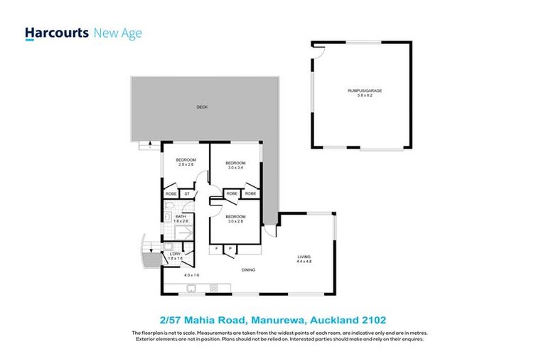 Photo of property in 2/57 Mahia Road, Manurewa, Auckland, 2102