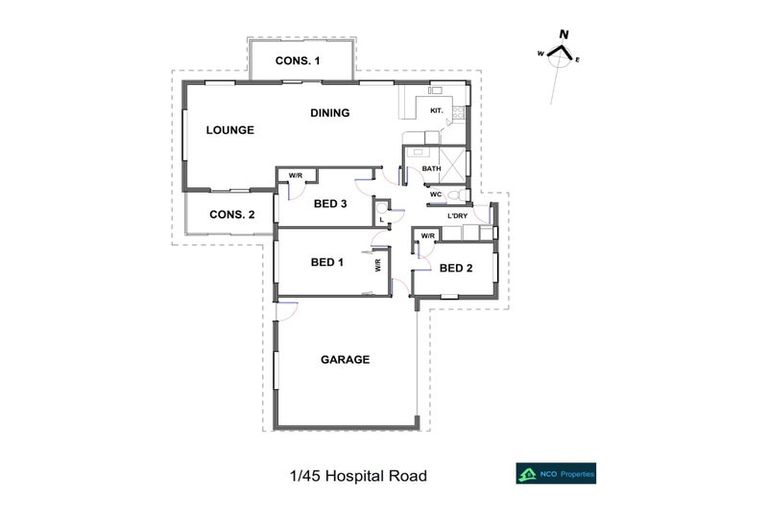 Photo of property in 1/45 Hospital Road, Witherlea, Blenheim, 7201