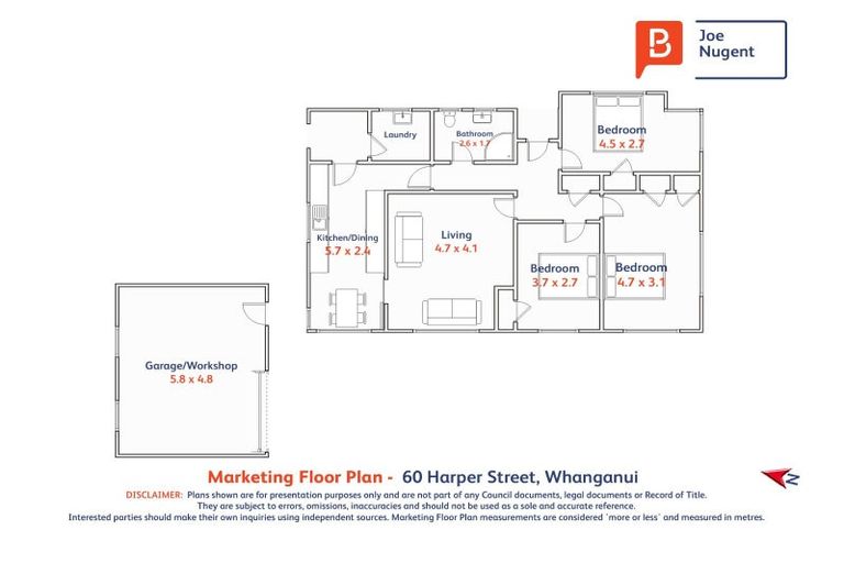 Photo of property in 60 Harper Street, Gonville, Whanganui, 4501