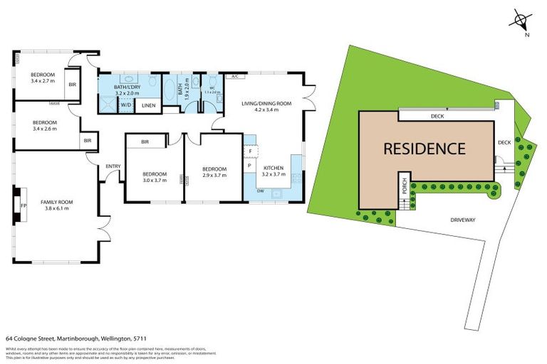 Photo of property in 64 Cologne Street, Martinborough, 5711