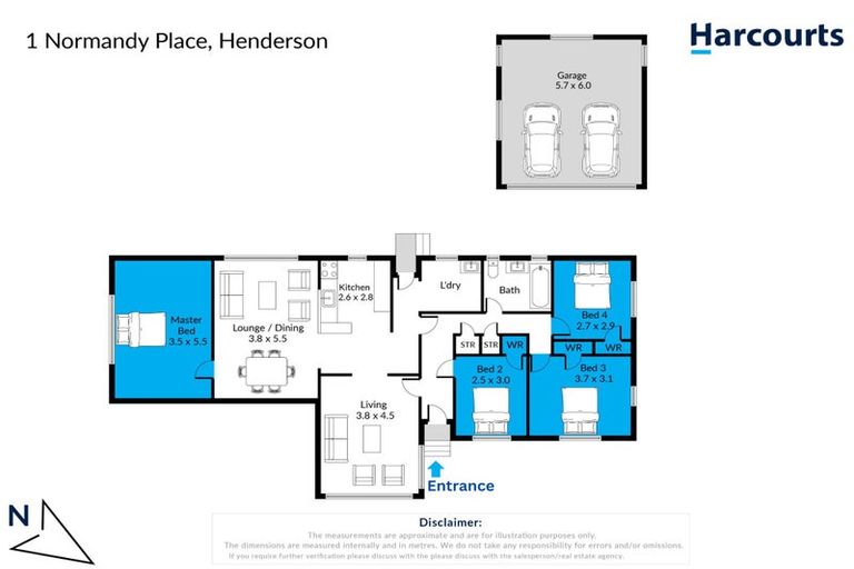 Photo of property in 1 Normandy Place, Henderson, Auckland, 0610