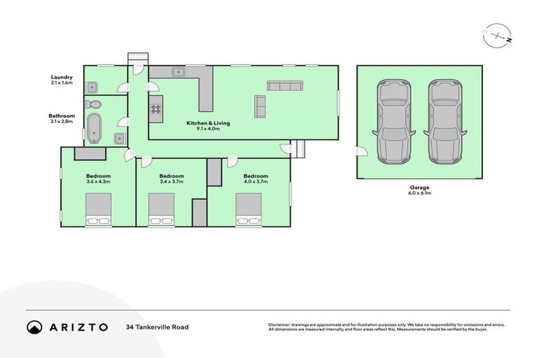 Photo of property in 34 Tankerville Road, Hoon Hay, Christchurch, 8025