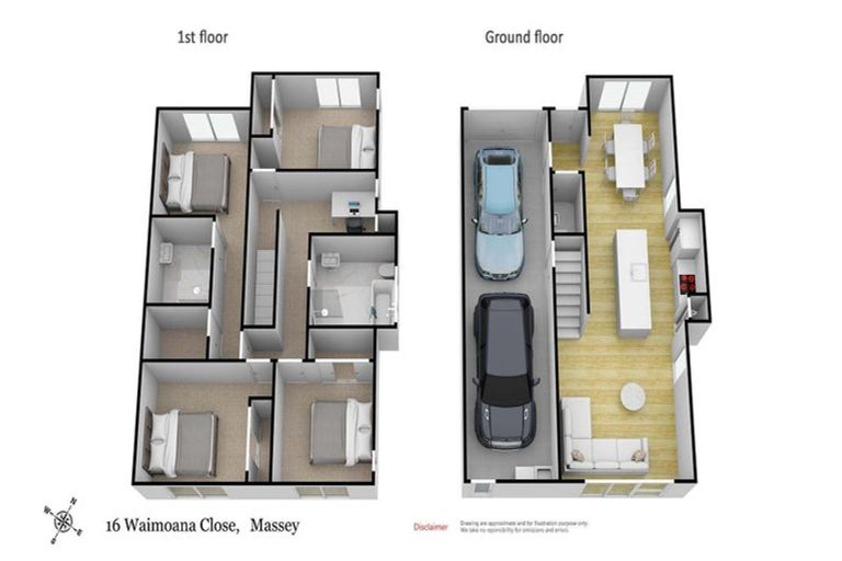 Photo of property in 16 Waimoana Close, Massey, Auckland, 0614