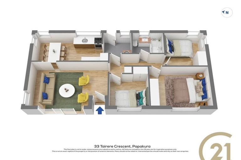 Photo of property in 33 Tairere Crescent, Rosehill, Papakura, 2113