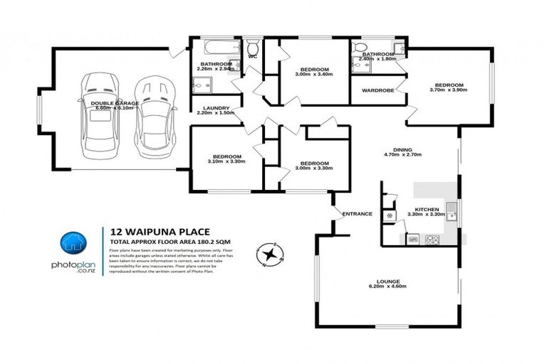 Photo of property in 12 Waipuna Place, Rototuna, Hamilton, 3210