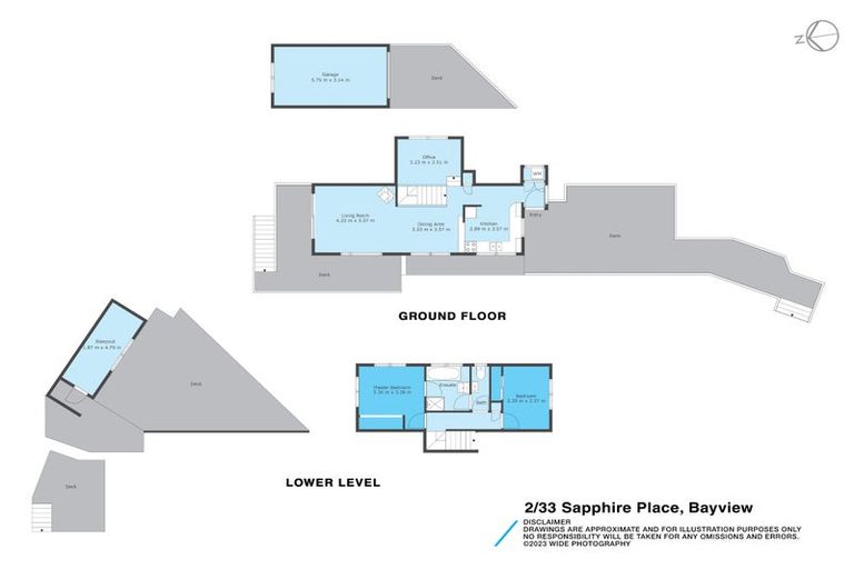 Photo of property in 2/33 Sapphire Place, Bayview, Auckland, 0629