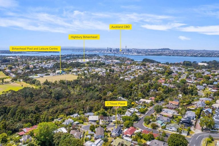 Photo of property in 2 Titiwai Place, Birkenhead, Auckland, 0626